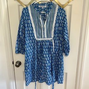 Pink City Prints Dress